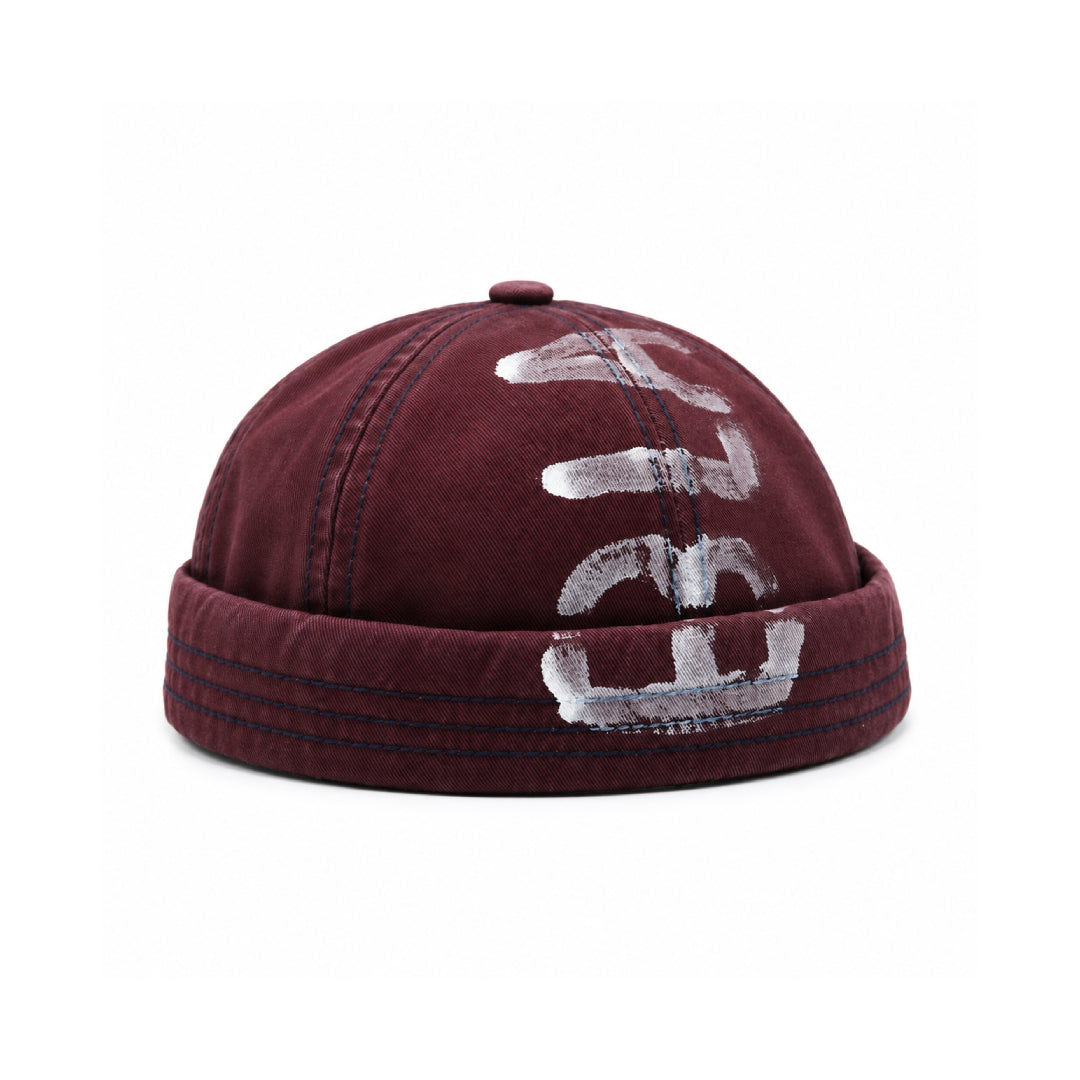 Painted Docker Cap