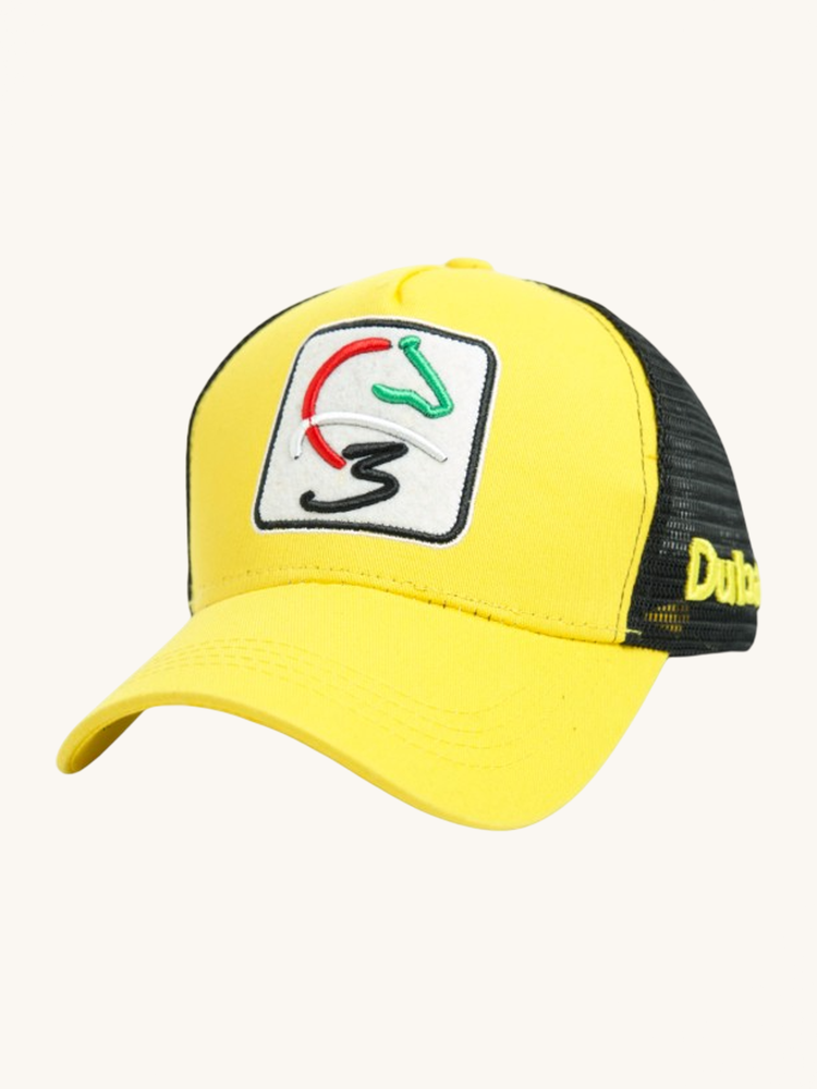 F3 Fazza Cap- Yellow/Black