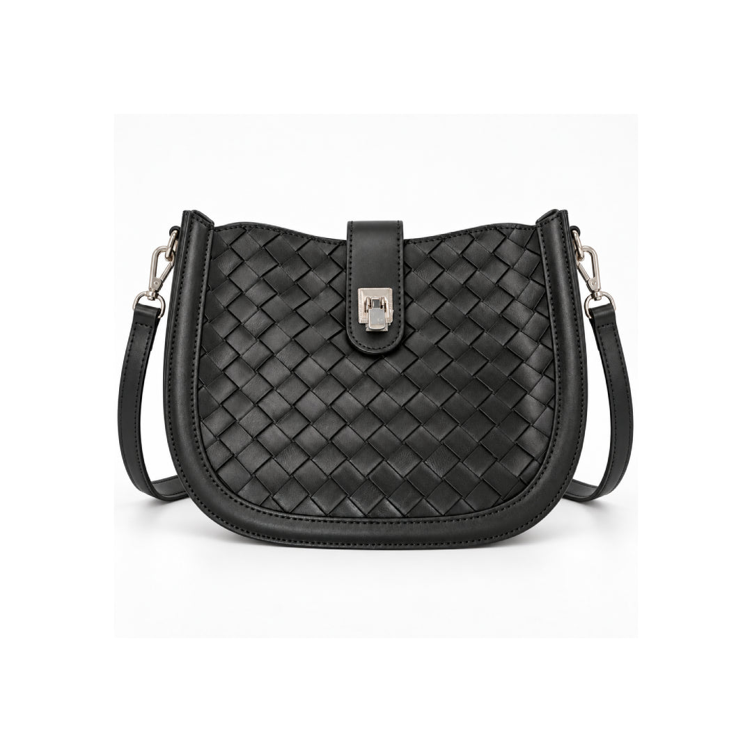 Intricate Woven Genuine Leather