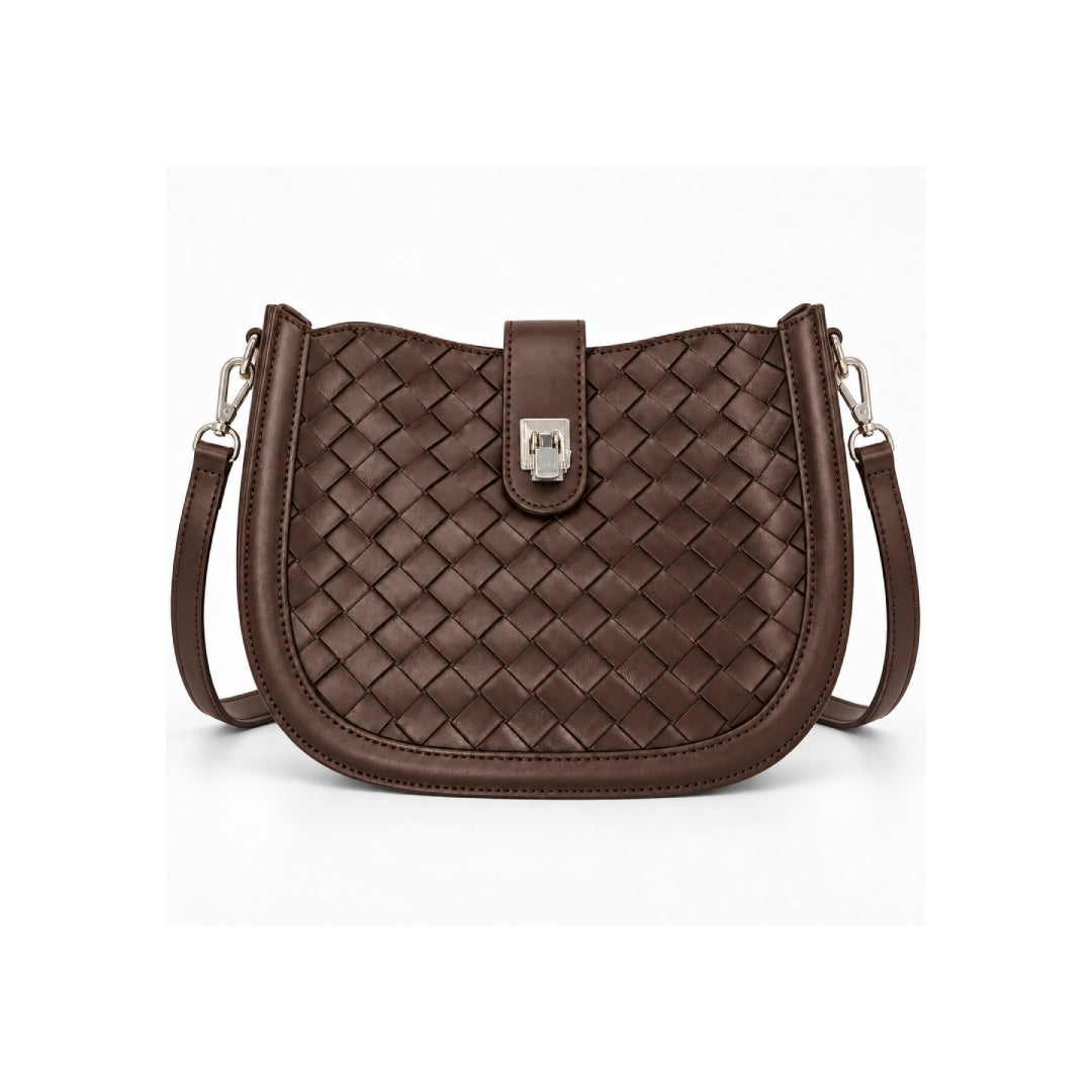 Intricate Woven Genuine Leather