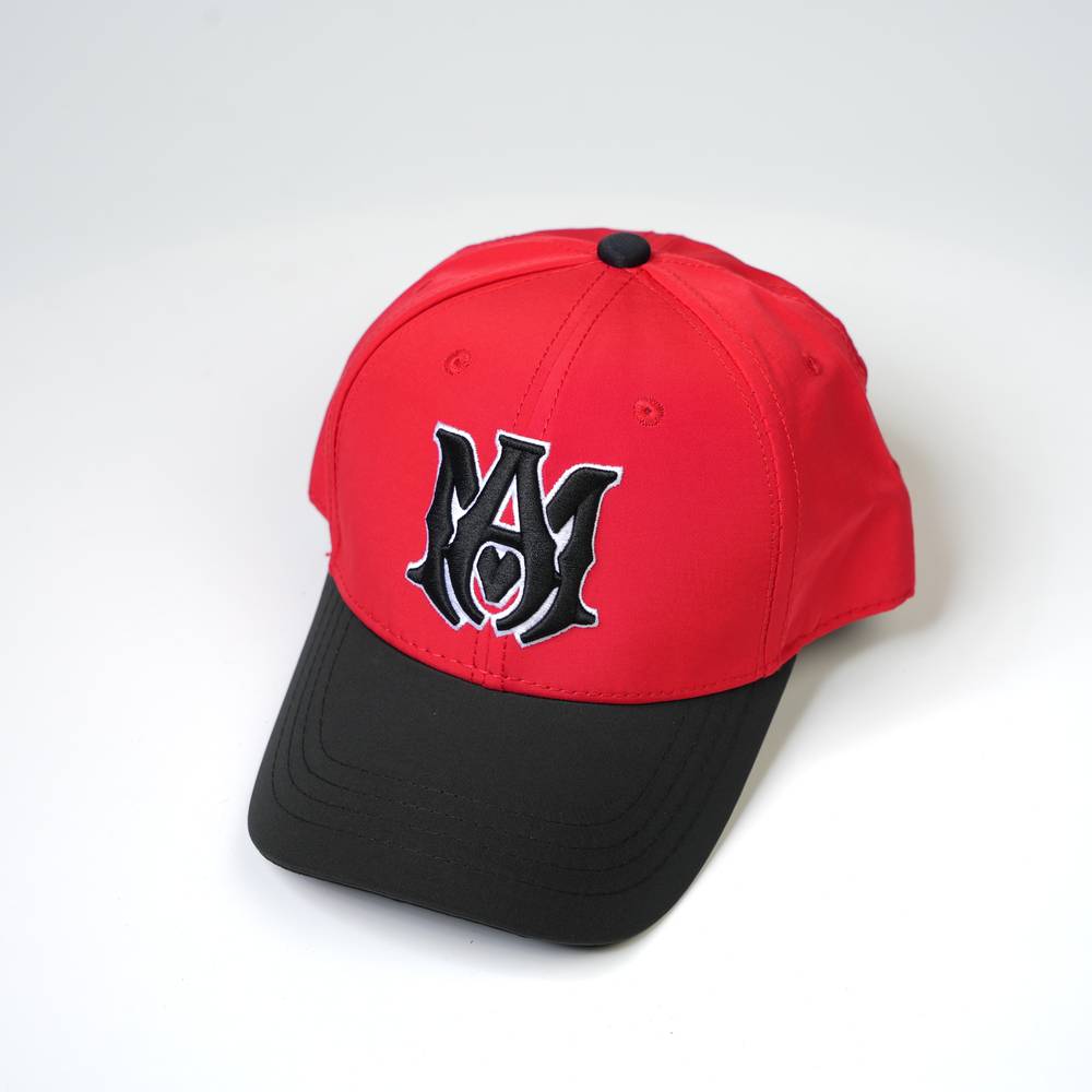 M Signature Cap- Red/ Black