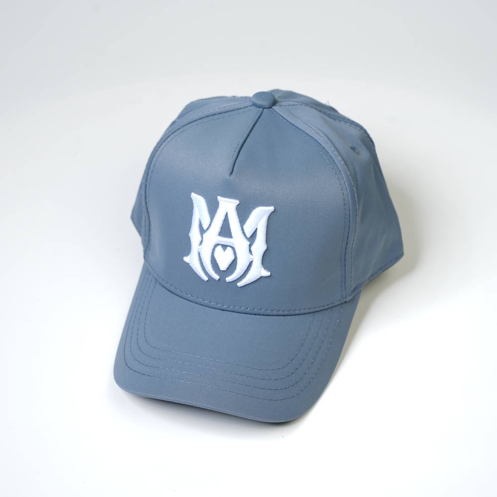 M Signature Cap- Dusty Blue