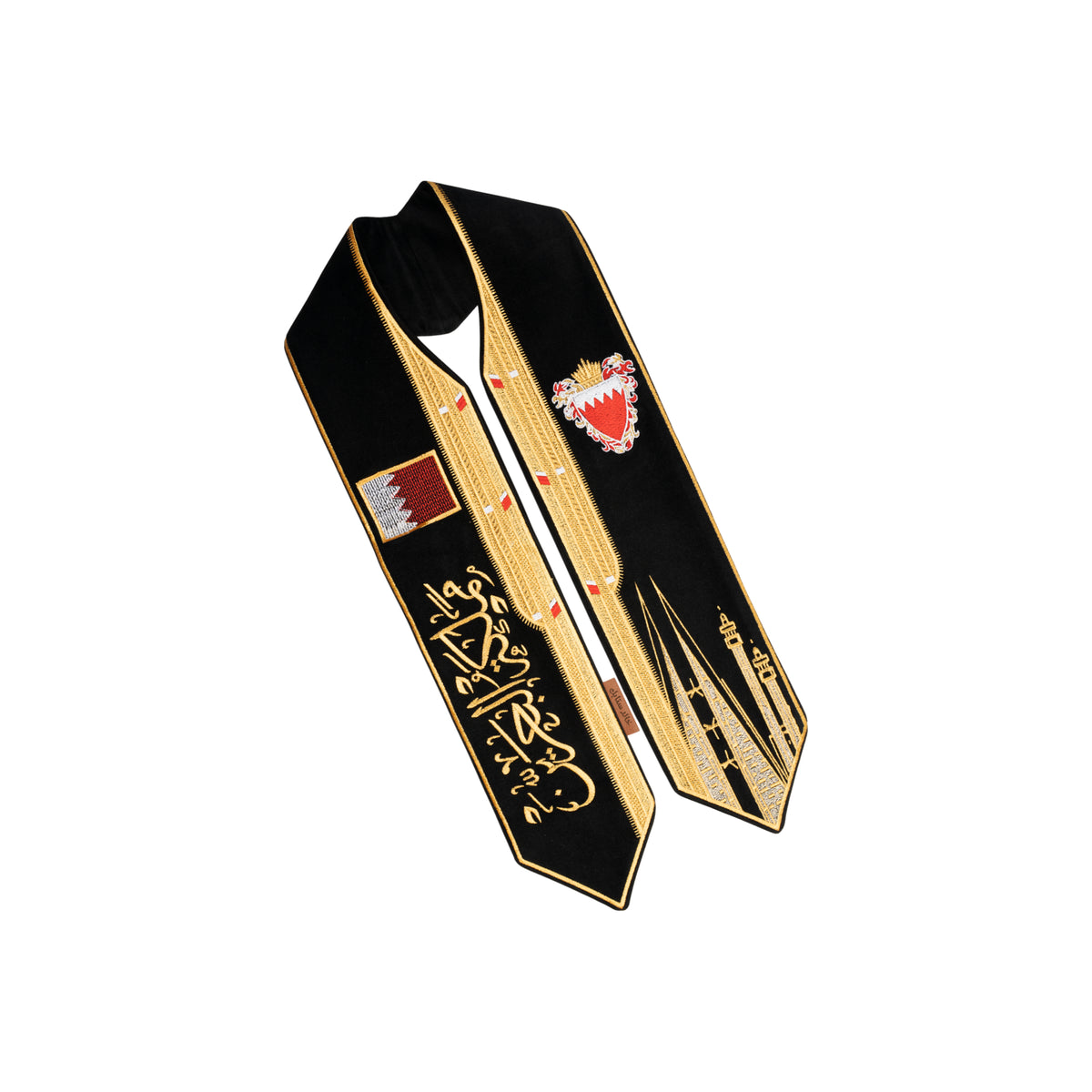 Bahraini Bisht scarf - black for children