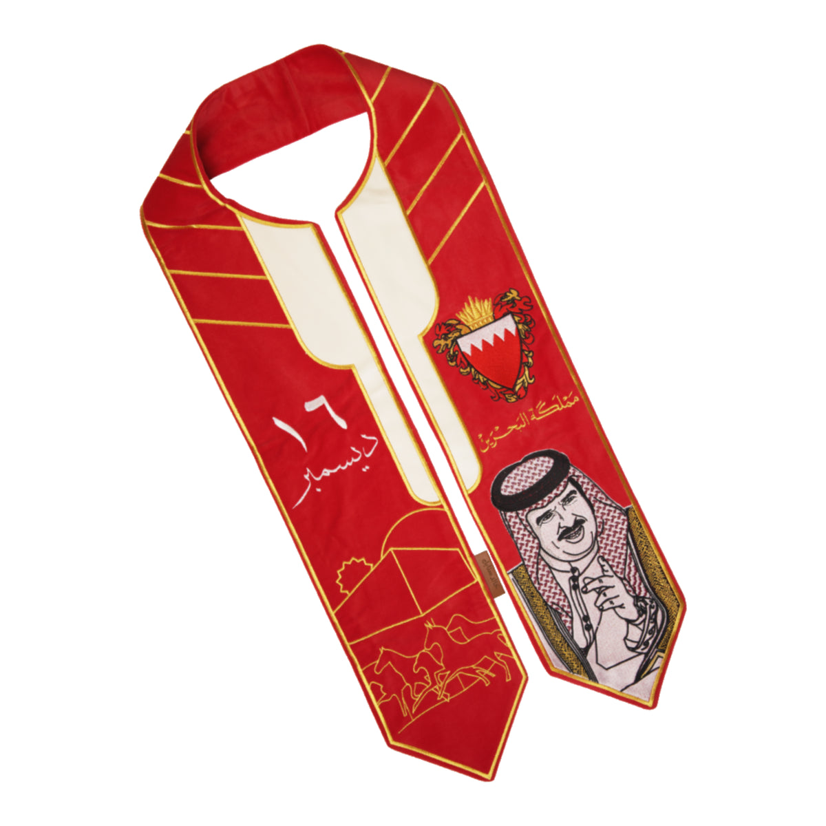 Bahraini National Day Scarf