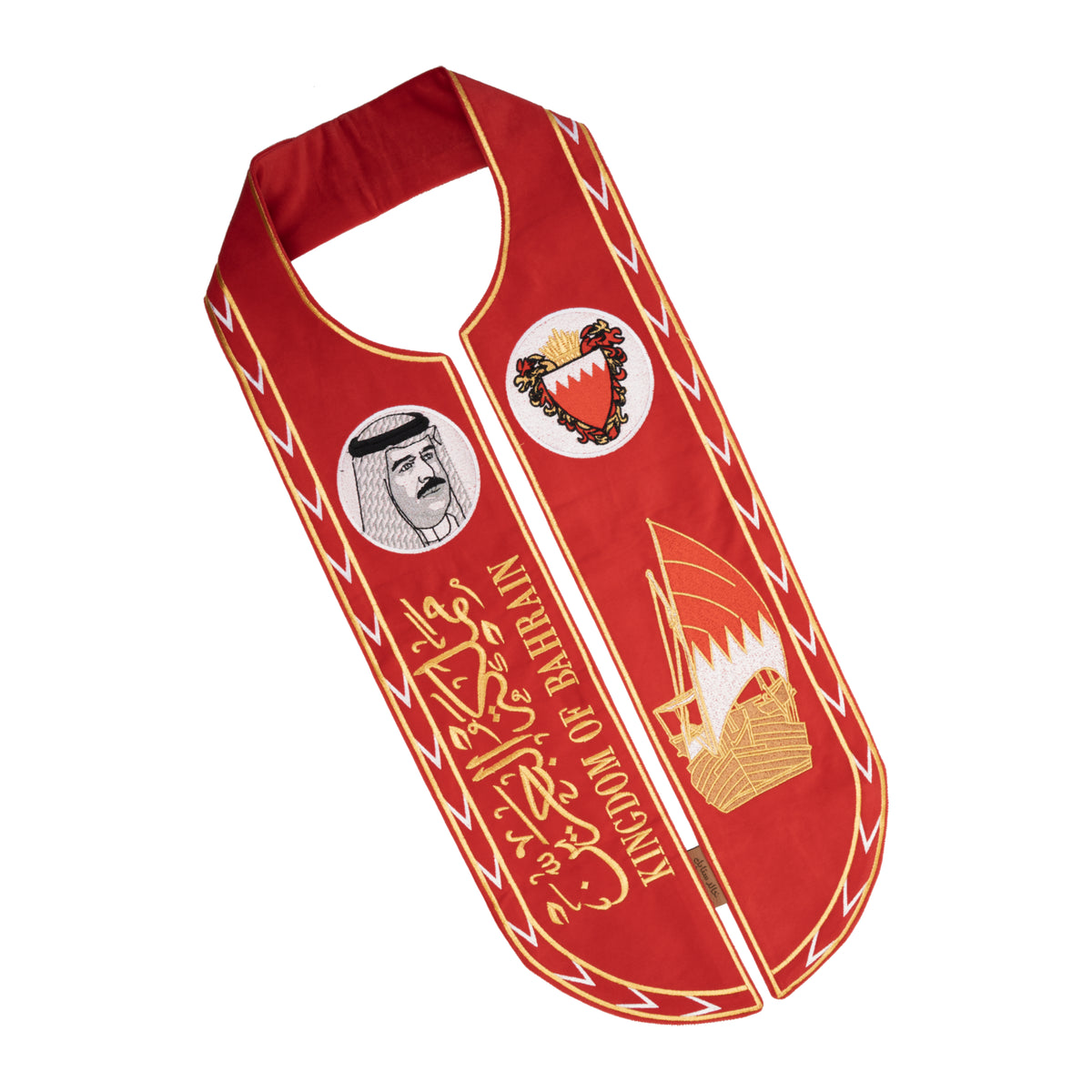 Bahraini Stamp Scarf