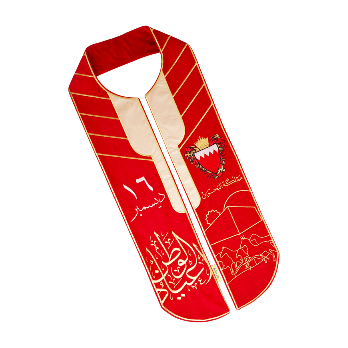 Royal Circle Bisht Scarf