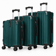 Levelo ABS 3-Piece Travel Luggage
