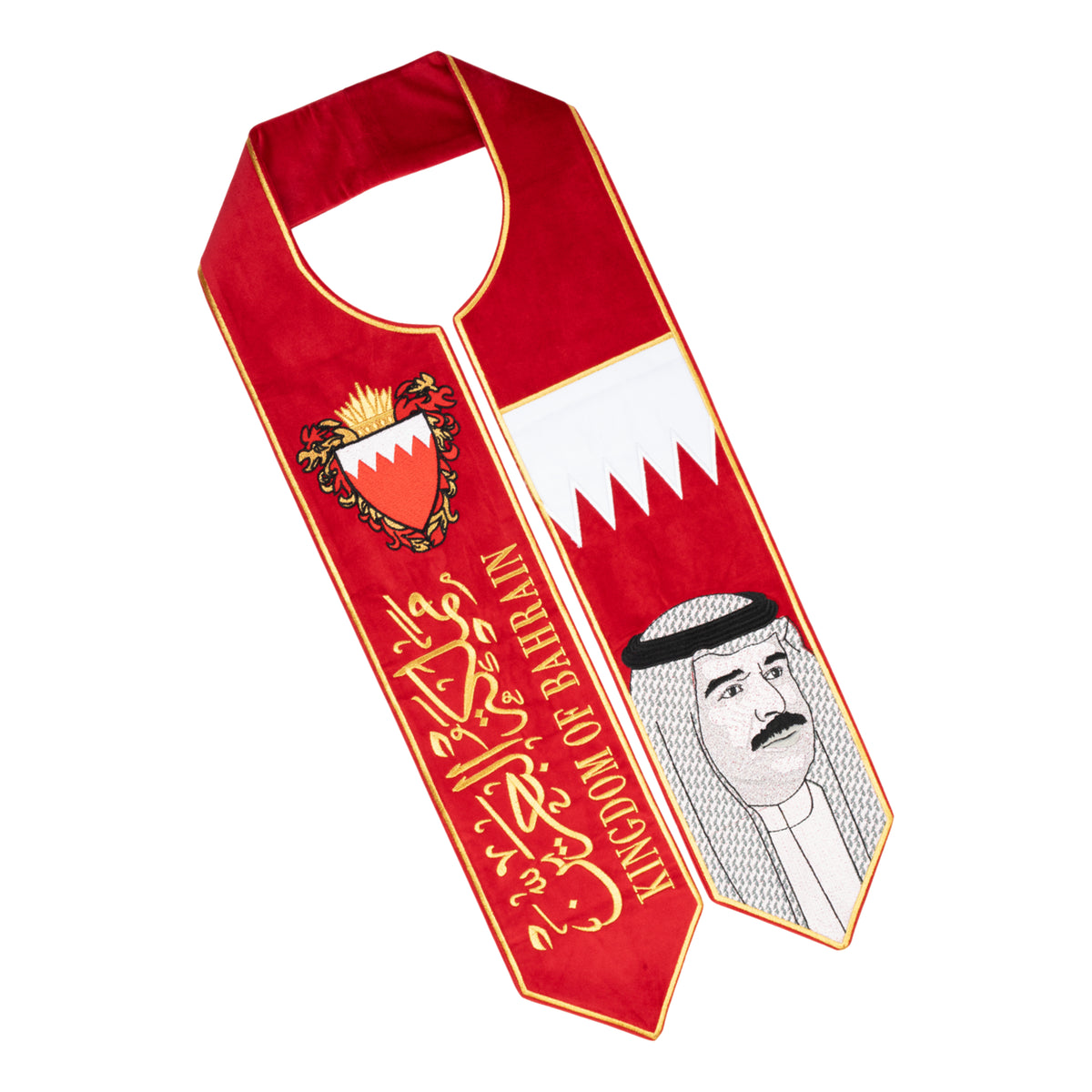 Kingdom of Bahrain Flag Scarf