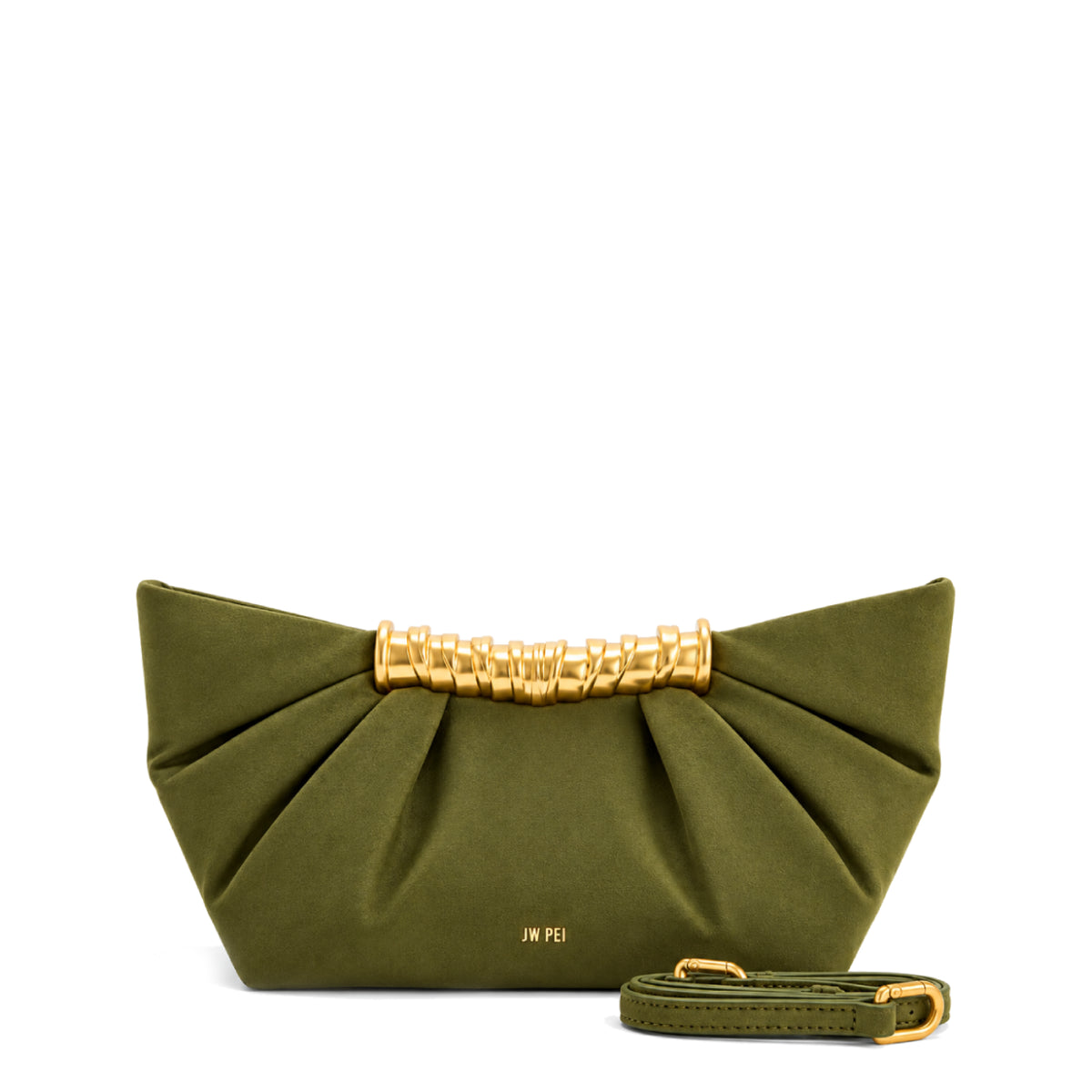 Leia Pleated Clutch