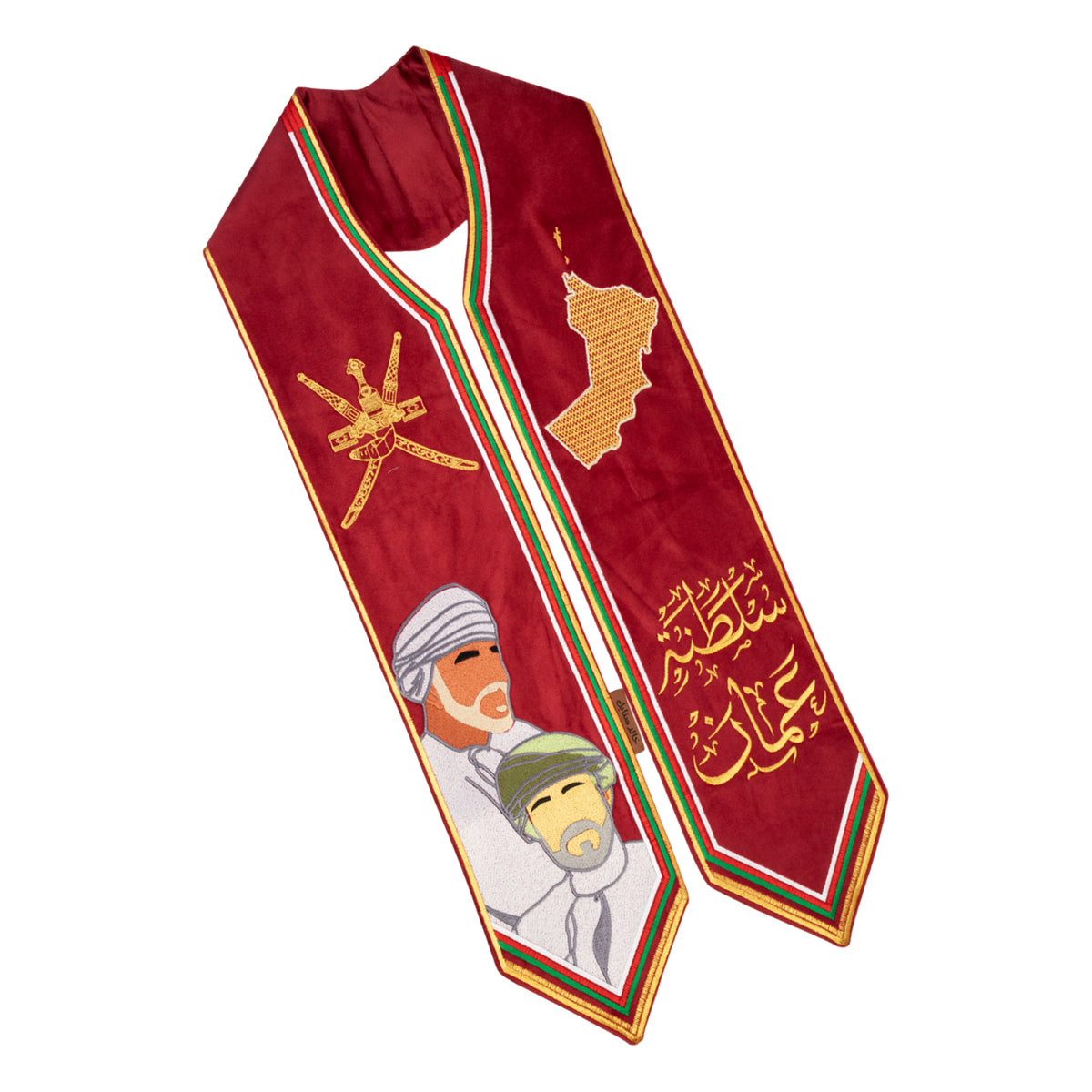 Map of Oman Scarf