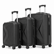 Levelo ABS Set of 3 Travel Luggage