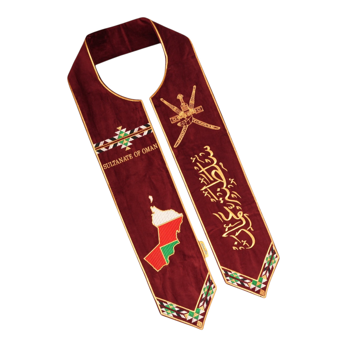 Oman Map Scarf