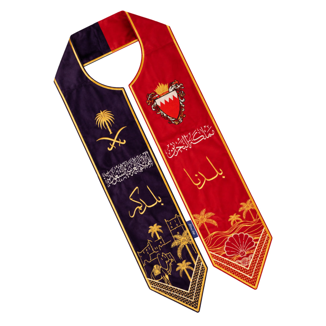Our country's scarf is your country - Bahrain and Saudi Arabia