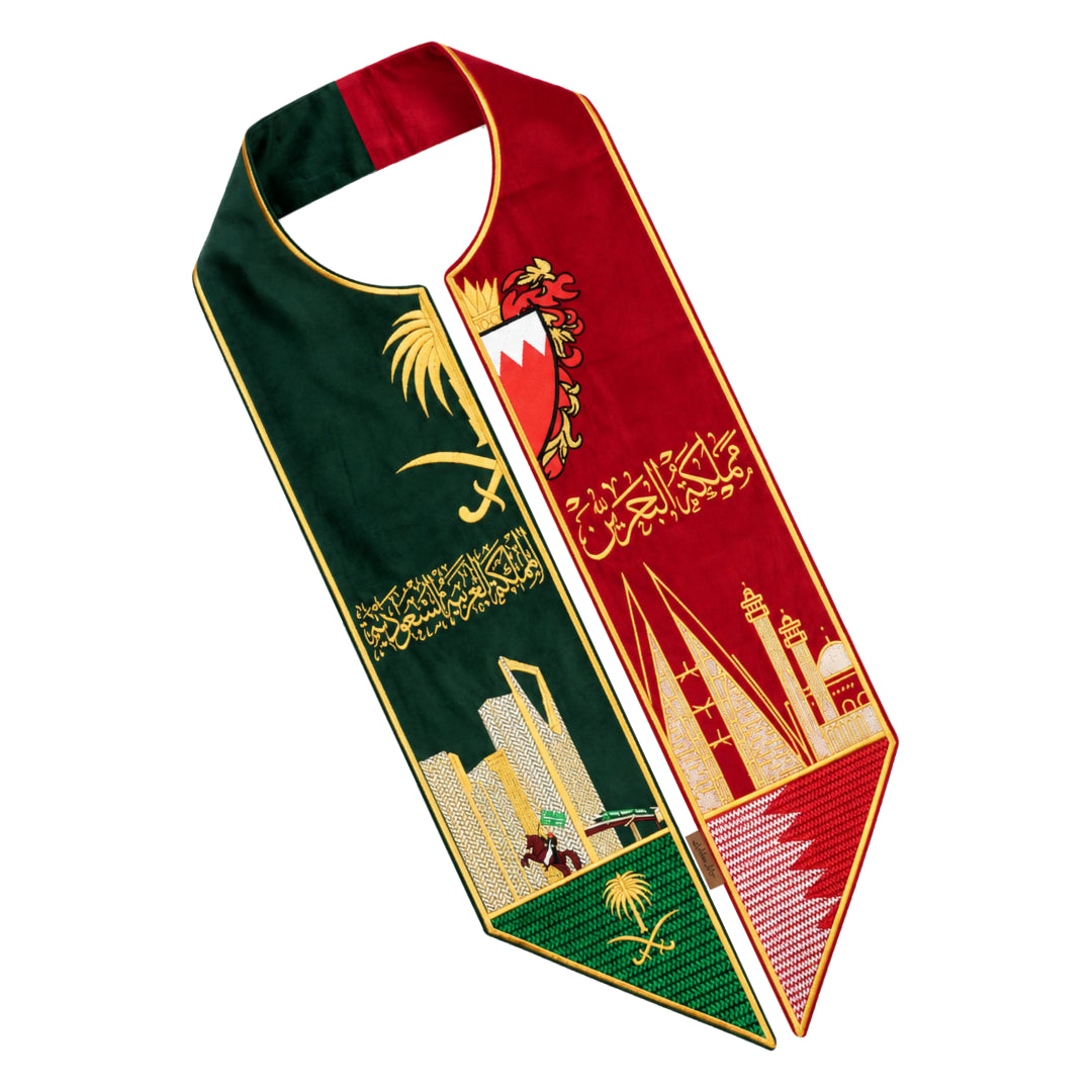Saudi and Bahrain Triangular Scarf